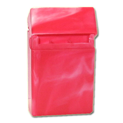 Atomic Zigaretten-Etui Plastik rot Atomic Zigaretten-Etui Plastik rot