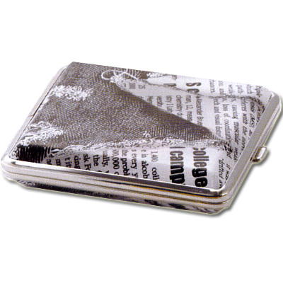 Zigaretten-Etui Zeitung-Design Zigaretten-Etui Zeitung-Design