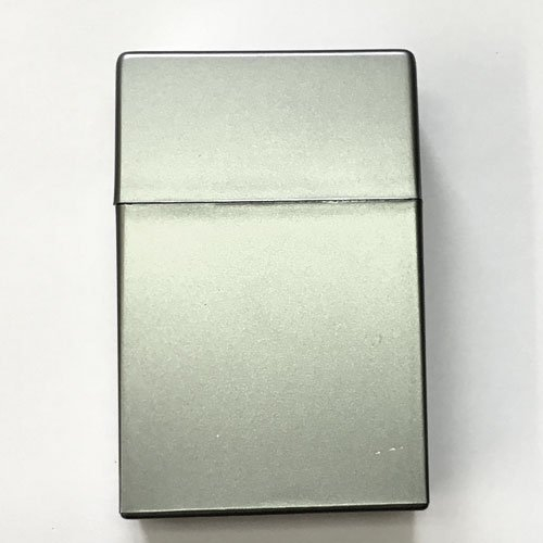 Zigarettenbox Kunststoff 20er Box Silber Zigarettenbox Kunststoff 20er Box Silber