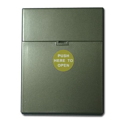 Zigarettenbox Kunststoff 25er Click Box Anthrazit Zigarettenbox Kunststoff 25er Click Box Anthrazit