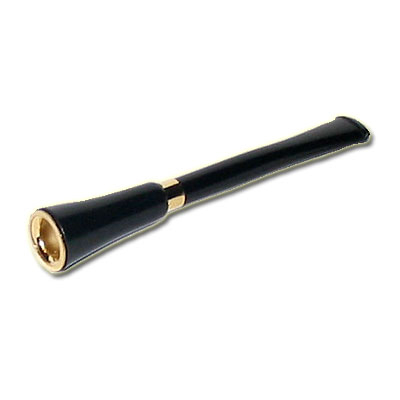 Zigarettenspitze Kurz Schwarz-Gold Zigarettenspitze Kurz Schwarz-Gold
