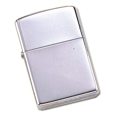 Zippo-Feuerzeug Chrom poliert Zippo-Feuerzeug Chrom poliert