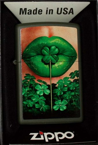 Zippo Feuerzeug Clover Lips Zippo Feuerzeug Clover Lips