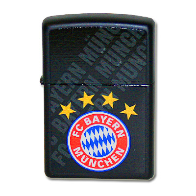 Zippo Feuerzeug FC Bayern Schwarz Zippo Feuerzeug FC Bayern Schwarz