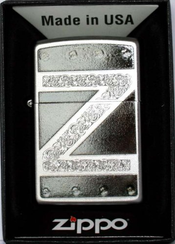 Zippo Feuerzeug Leather Metal Z Zippo Feuerzeug Leather Metal Z