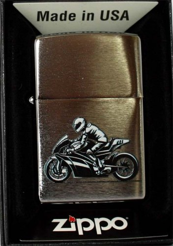 Zippo Feuerzeug Motorrad Fahrer Zippo Feuerzeug Motorrad Fahrer