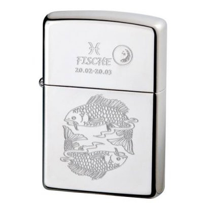 Zippo-Feuerzeug Sternzeichen Fische Zippo-Feuerzeug Sternzeichen Fische