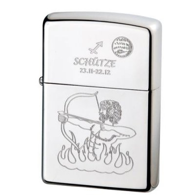 Zippo-Feuerzeug Sternzeichen Schütze Zippo-Feuerzeug Sternzeichen Schütze
