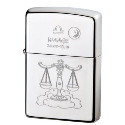 Zippo-Feuerzeug Sternzeichen Waage Zippo-Feuerzeug Sternzeichen Waage