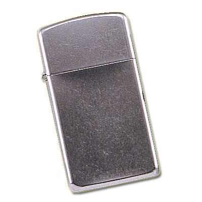 Zippo-Feuerzeug Street Chrom Slim Zippo-Feuerzeug Street Chrom Slim