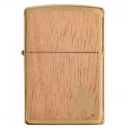Zippo Woodchuck Brushed Brass Zippo Woodchuck Brushed Brass