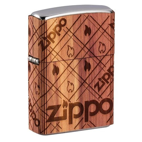 Zippo Woodchuck USA Design Cedar Emblem Zippo Woodchuck USA Design Cedar Emblem