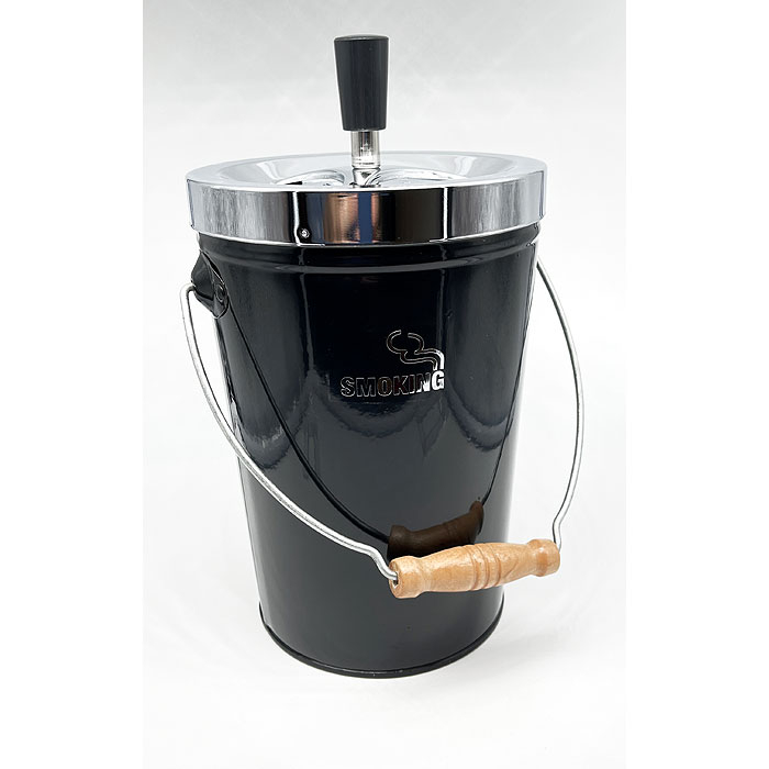 Ascher Smoking - Metall Eimer mit 0,4 Liter Inhalt Ascher Smoking - Metall Eimer mit 0,4 Liter Inhalt