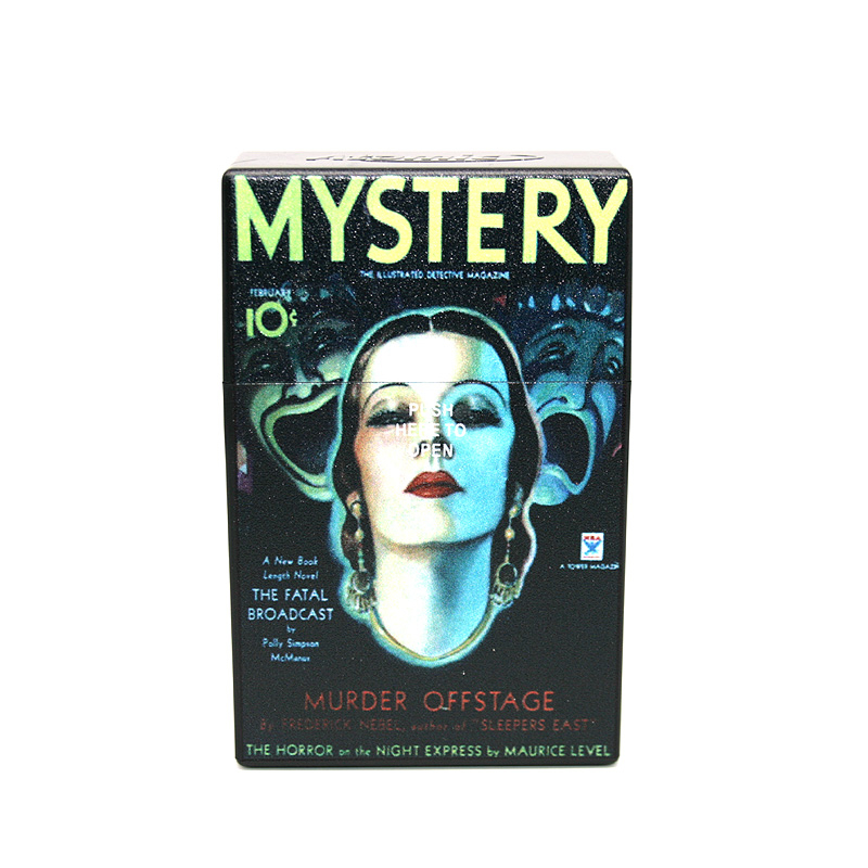 Atomic Zigaretten-Etui 20er Motiv Mystery Murder Offstage Atomic Zigaretten-Etui 20er Motiv Mystery Murder Offstage