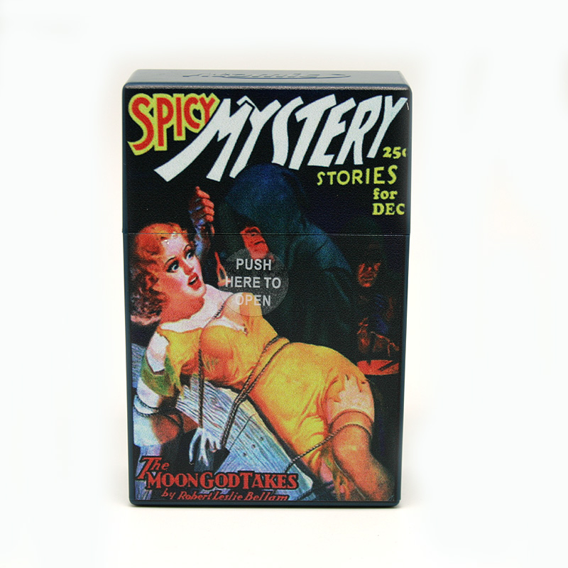 Atomic Zigaretten-Etui 20er Motiv Spicy Mystery Stories of December Atomic Zigaretten-Etui 20er Motiv Spicy Mystery Stories of December