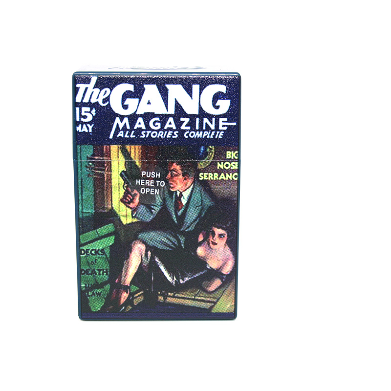 Atomic Zigaretten-Etui 20er Motiv The Gang Magazine Decks of Death Atomic Zigaretten-Etui 20er Motiv The Gang Magazine Decks of Death