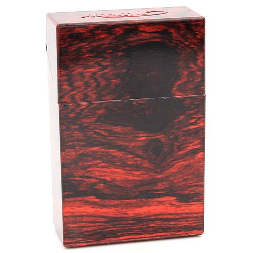 Atomic Zigarettenbox King Size Holz Marmorierung Dunkel Rot Atomic Zigarettenbox King Size Holz Marmorierung Dunkel Rot