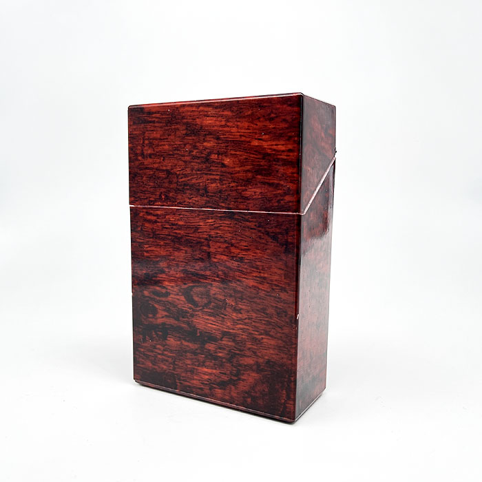 Atomic Zigarettenbox King Size Holz Marmorierung Rot Atomic Zigarettenbox King Size Holz Marmorierung Rot