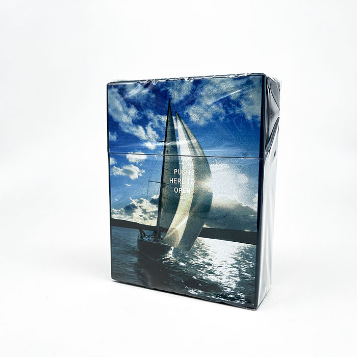 Atomic Zigarettenbox King-Size Maritim Dunkelblau Atomic Zigarettenbox King-Size Maritim Dunkelblau