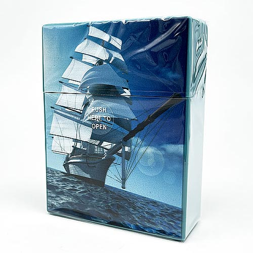 Atomic Zigarettenbox King-Size Maritim Hellblau Atomic Zigarettenbox King-Size Maritim Hellblau