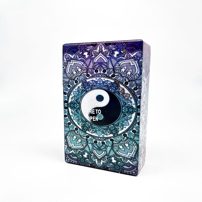Atomic Zigarettenbox King Size Peace and Love Yin Yang Atomic Zigarettenbox King Size Peace and Love Yin Yang