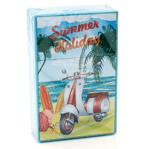 Atomic Zigarettenbox King Size Summer Holiday Blau Atomic Zigarettenbox King Size Summer Holiday Blau