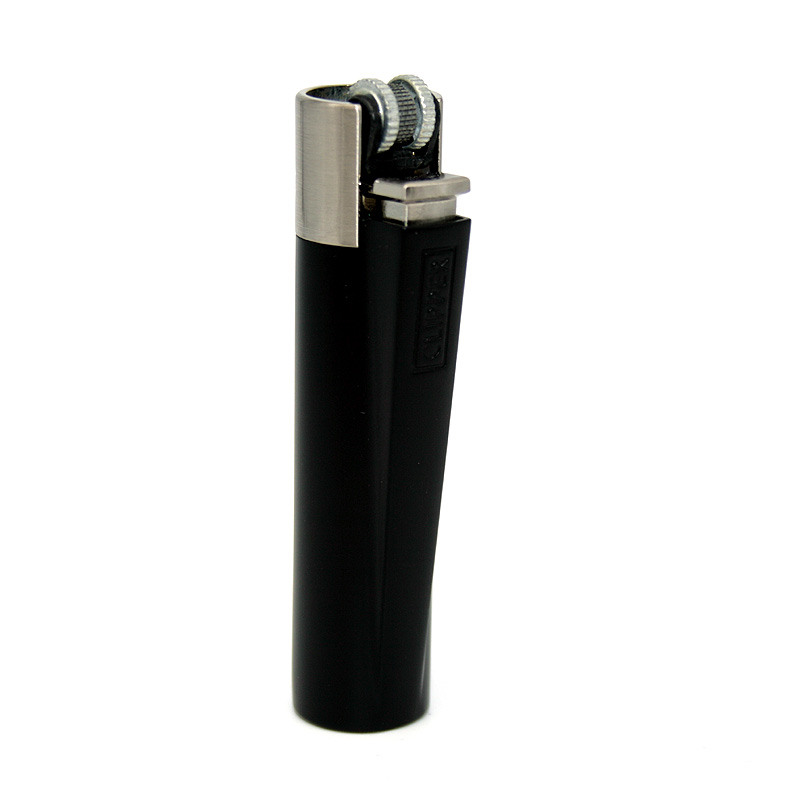 Clipper Feuerzeug Metall Black and Silver schwarz Clipper Feuerzeug Metall Black and Silver schwarz