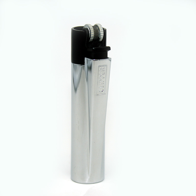 Clipper Feuerzeug Metall Black and Silver silber Clipper Feuerzeug Metall Black and Silver silber