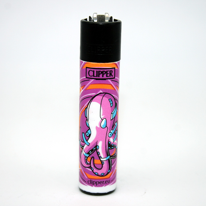 Clipper Feuerzeug Cyber Animals Krake Clipper Feuerzeug Cyber Animals Krake