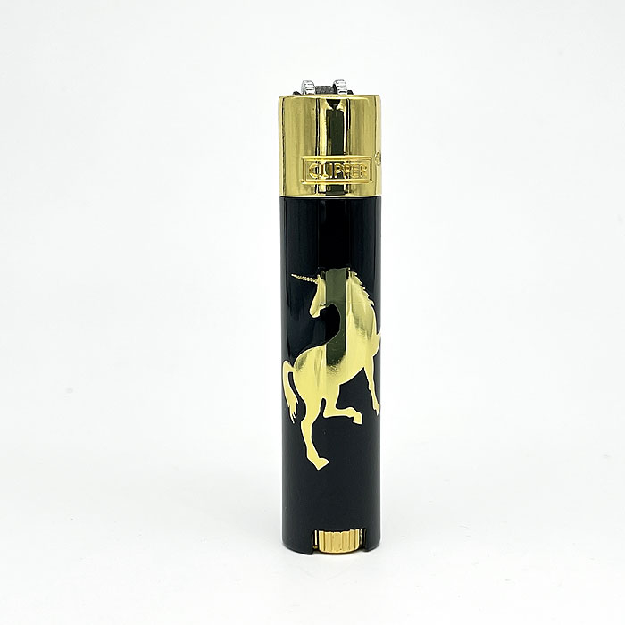 Clipper Feuerzeug Metall Einhorn Gold Clipper Feuerzeug Metall Einhorn Gold