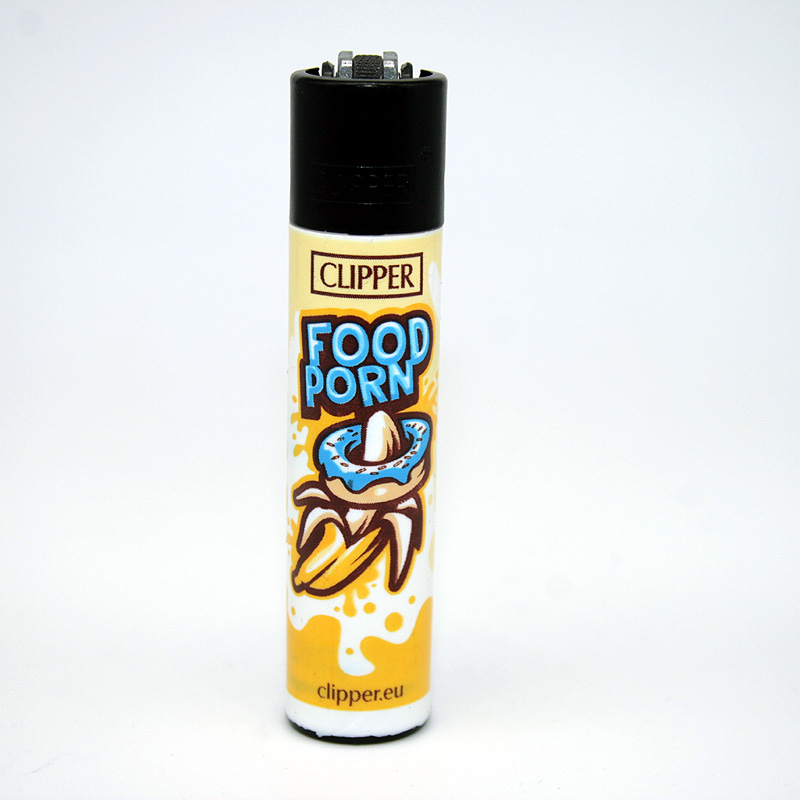 Clipper Feuerzeug Food Porn gelb Banane Clipper Feuerzeug Food Porn gelb Banane