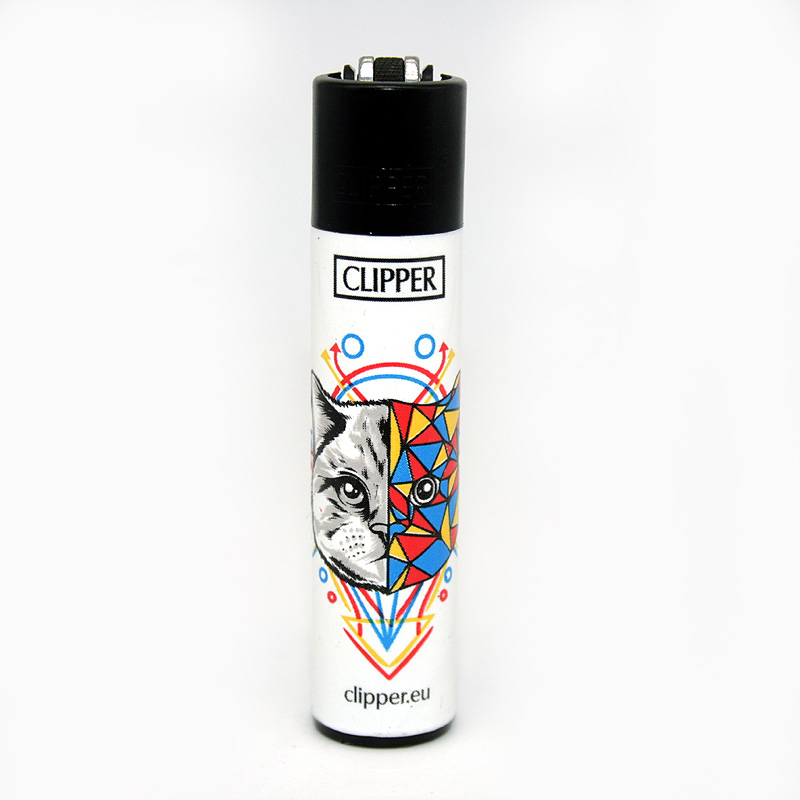 Clipper Feuerzeug Geometrical Animals Katze Clipper Feuerzeug Geometrical Animals Katze