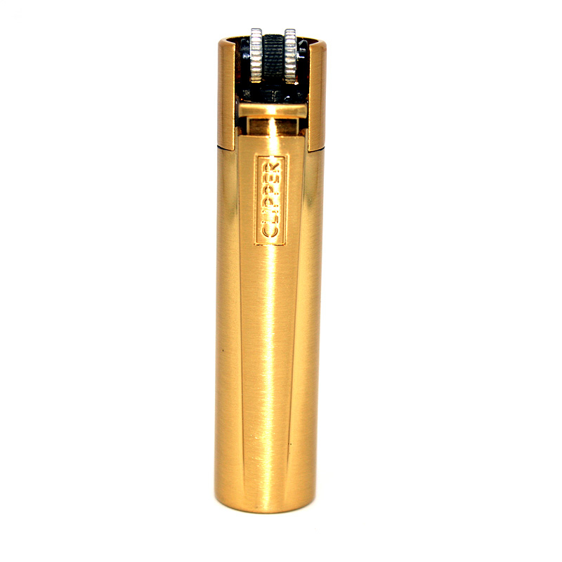 Clipper Feuerzeug Metall Gold matt Clipper Feuerzeug Metall Gold matt
