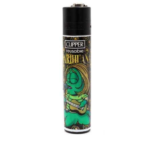 Clipper Feuerzeug Hemp Rock 1v4 Clipper Feuerzeug Hemp Rock 1v4