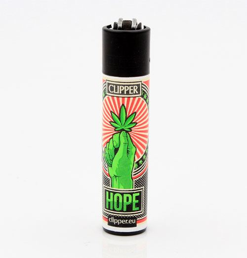 Clipper Feuerzeug Propaganja HOPE Clipper Feuerzeug Propaganja HOPE
