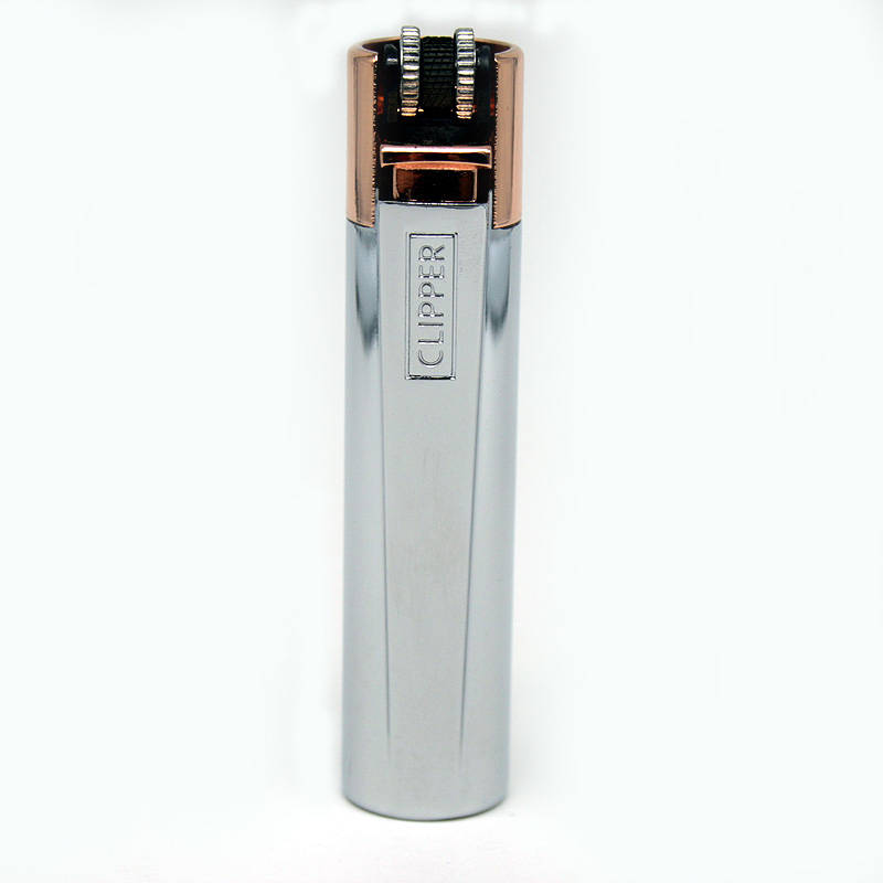 Clipper Feuerzeug Metall Rose Gold and Silver silber Clipper Feuerzeug Metall Rose Gold and Silver silber