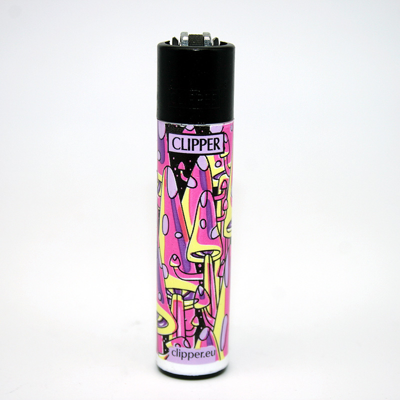 Clipper Feuerzeug Shrooms 7 rosa Clipper Feuerzeug Shrooms 7 rosa