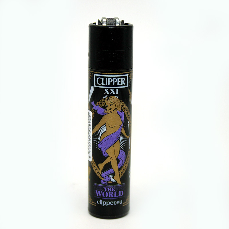 Clipper Feuerzeug Tarot #2 The World Clipper Feuerzeug Tarot #2 The World