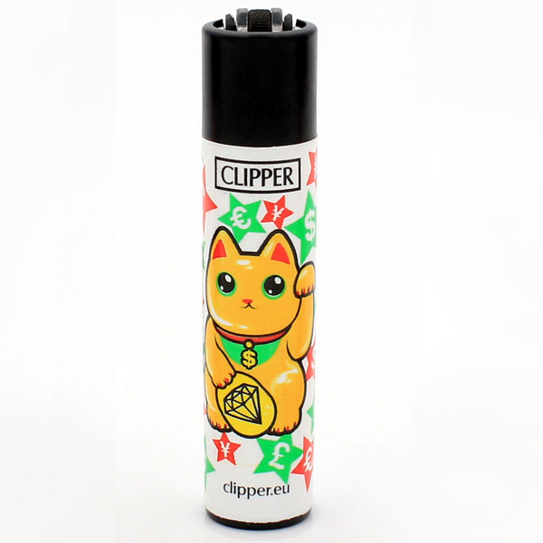 Clipper Feuerzeug Winkekatze 3v4 Clipper Feuerzeug Winkekatze 3v4