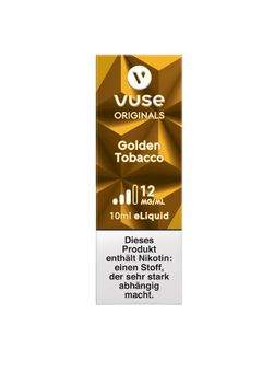 Vuse Bottle Golden Tobacco 12 mg e-Liquid Vuse Bottle Golden Tobacco 12 mg e-Liquid