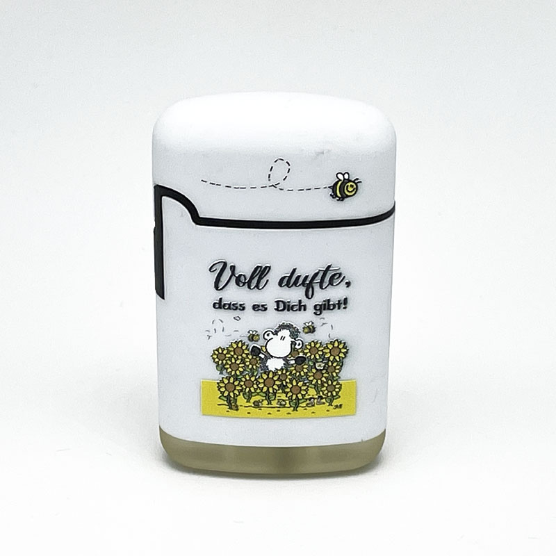 Easy Torch Biene Voll dufte, dass es Dich gibt! Motiv Feuerzeug 