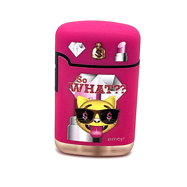 Easy Torch emoji So what?? Motiv Feuerzeug pink Easy Torch emoji So what?? Motiv Feuerzeug pink