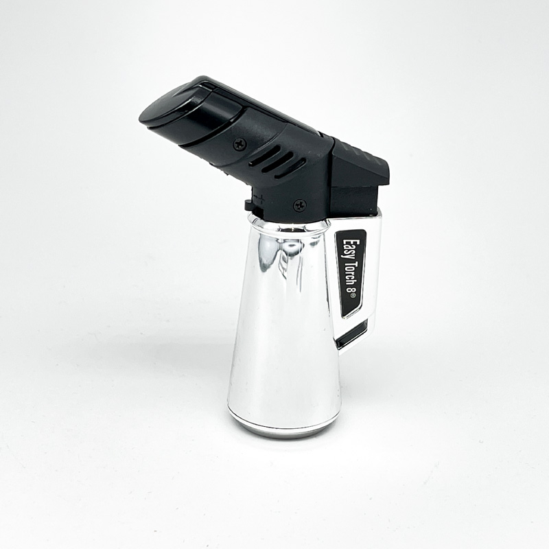 Easy Torch Freestyle Feuerzeug Jetflame 1-flammig, silber metallic Easy Torch Freestyle Feuerzeug Jetflame 1-flammig, silber metallic