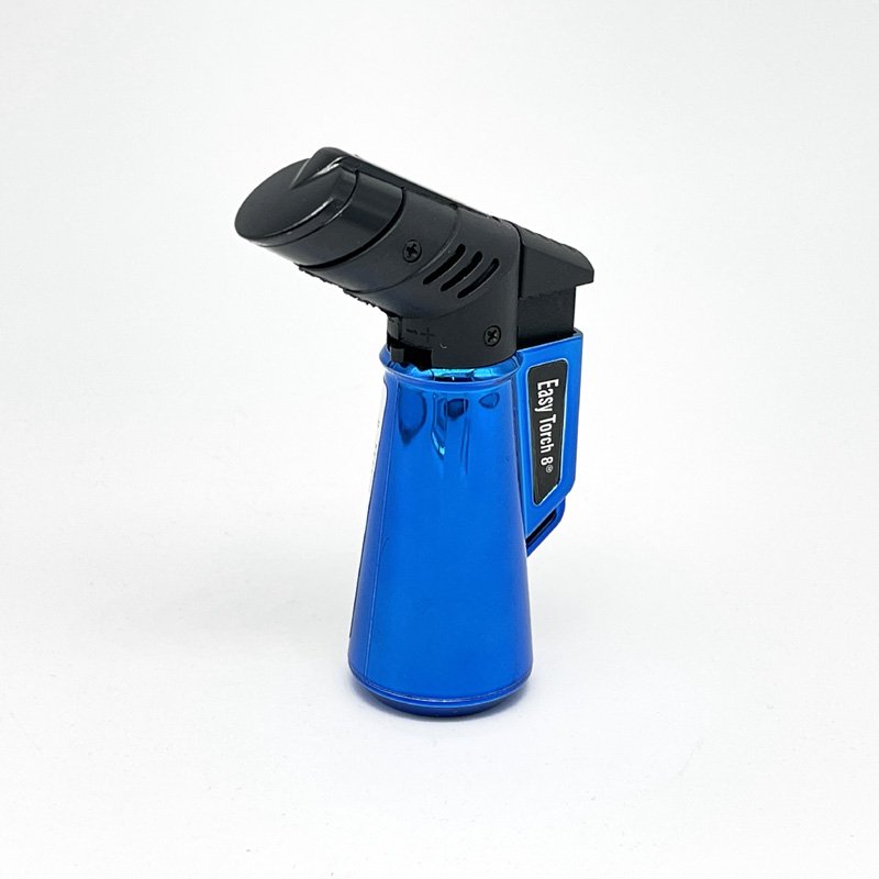 Easy Torch Freestyle Feuerzeug Jetflame 1-flammig, blau metallic Easy Torch Freestyle Feuerzeug Jetflame 1-flammig, blau metallic