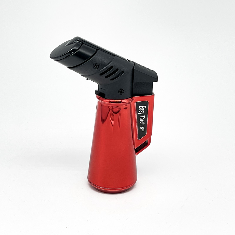 Easy Torch Freestyle Feuerzeug Jetflame 1-flammig, rot metallic Easy Torch Freestyle Feuerzeug Jetflame 1-flammig, rot metallic