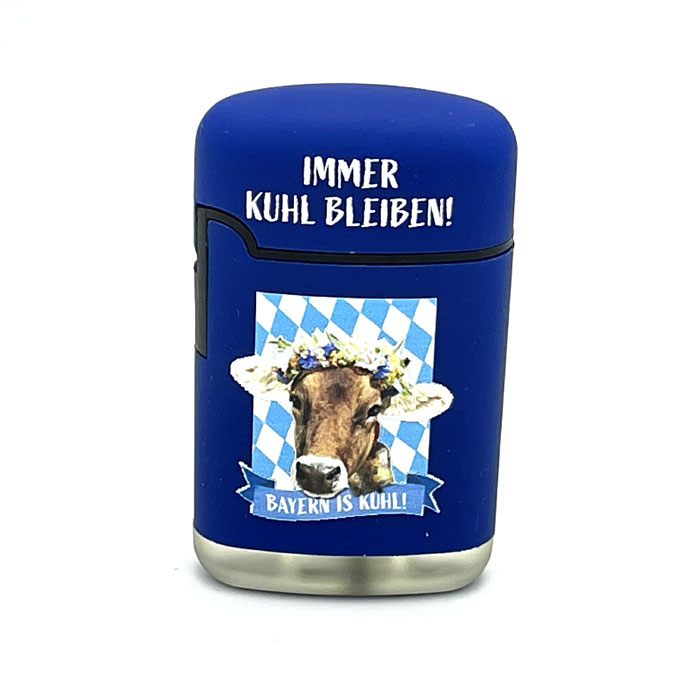 Easy Torch Immer Kuhl bleiben! Serie Bayern Feuerzeug blau Easy Torch Immer Kuhl bleiben! Serie Bayern Feuerzeug blau