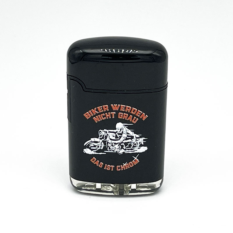 Easy Torch Motorradfahrer Biker werden nicht grau... Motiv Feuerzeug Easy Torch Motorradfahrer Biker werden nicht grau... Motiv Feuerzeug
