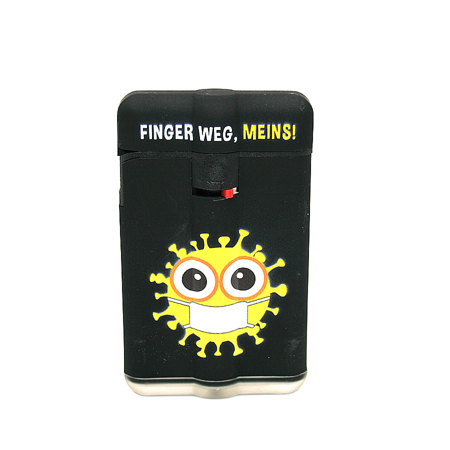 Easy Torch Power Flat Finger Weg Meins! gelb Feuerzeug Easy Torch Power Flat Finger Weg Meins! gelb Feuerzeug