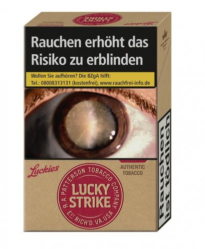 Einzelpackung Lucky Strike ohne Zusätze Authentic Red (1x20)