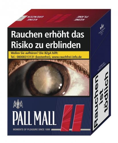 Einzelpackung Pall Mall Rot Jumbo (1x50) Einzelpackung Pall Mall Rot Jumbo (1x50)